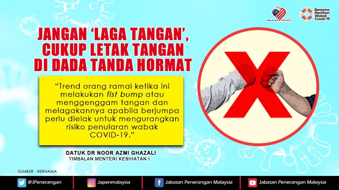 jangan laga tangan