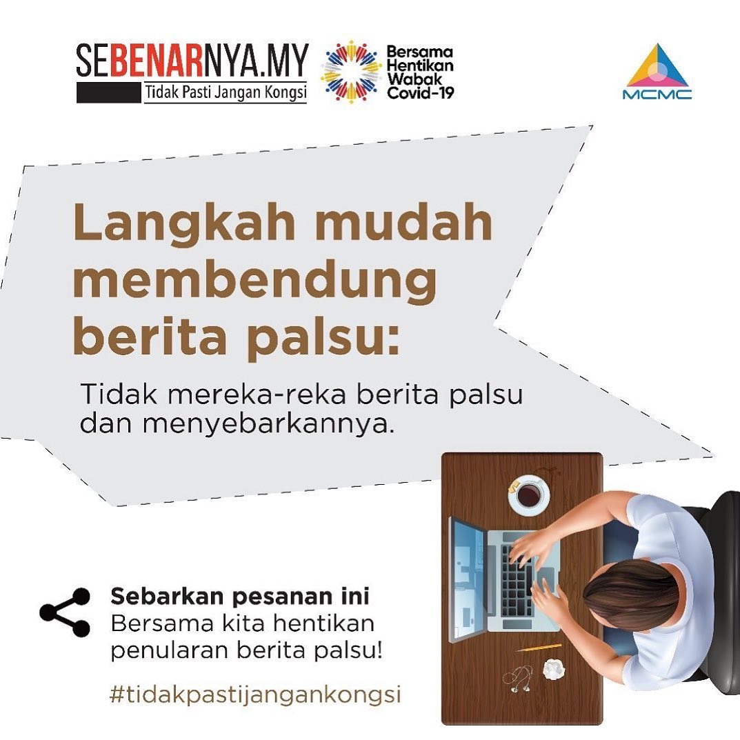 langkah mudah bendung berita palsu