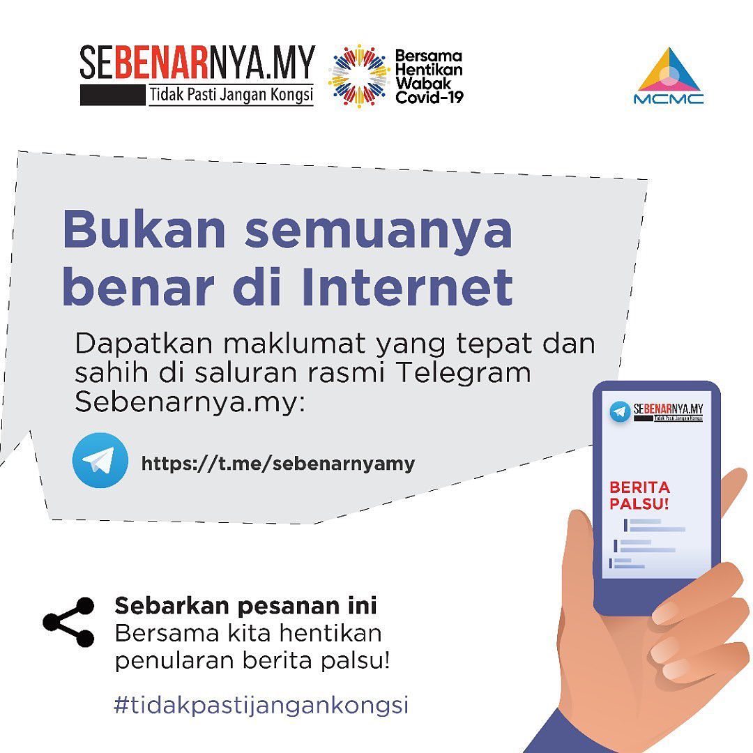 bukan semua benar di internet