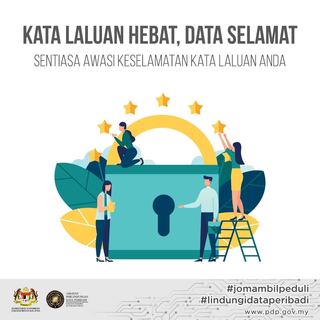 kata laluan hebat data selamat