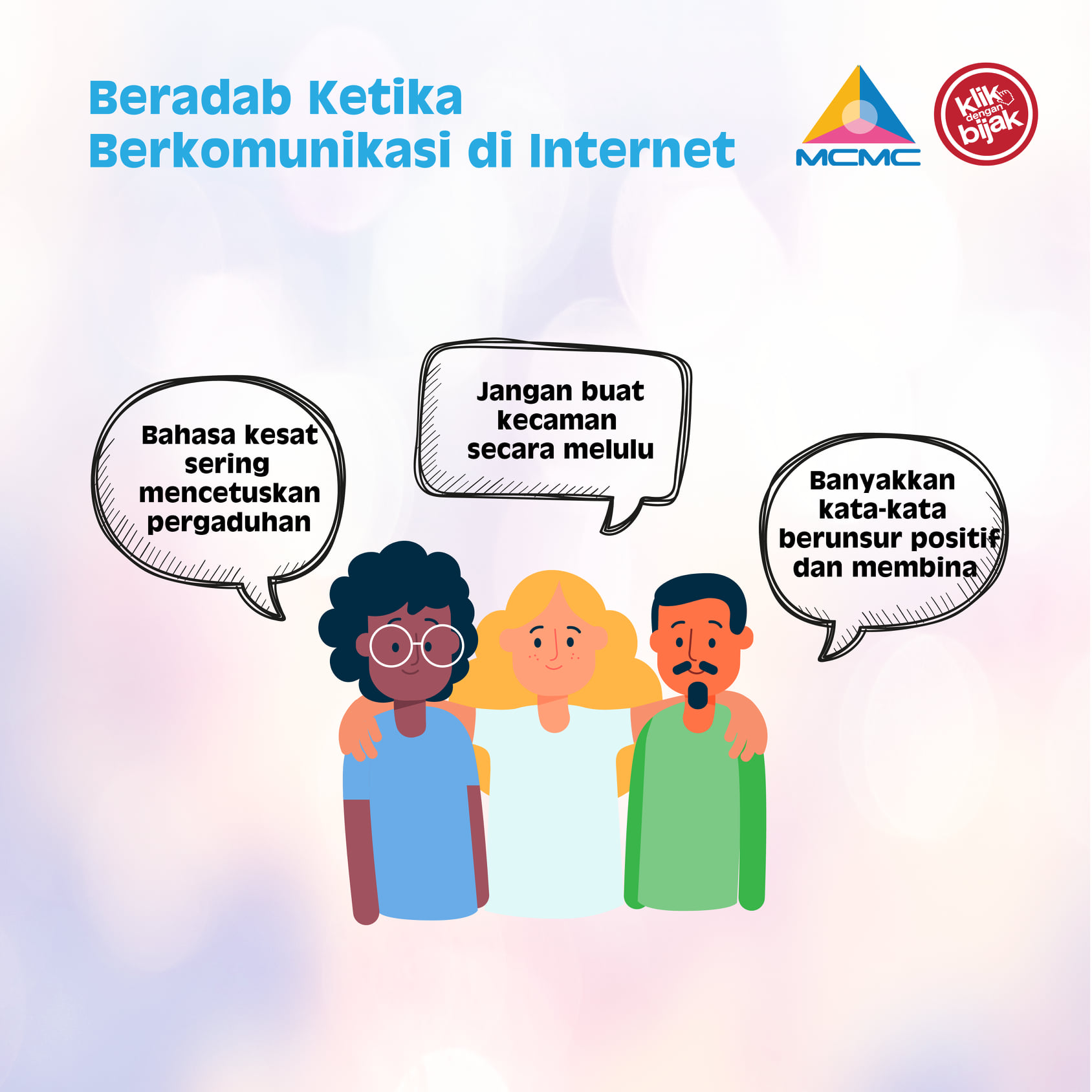 beradab bila berkomunikasi di internet