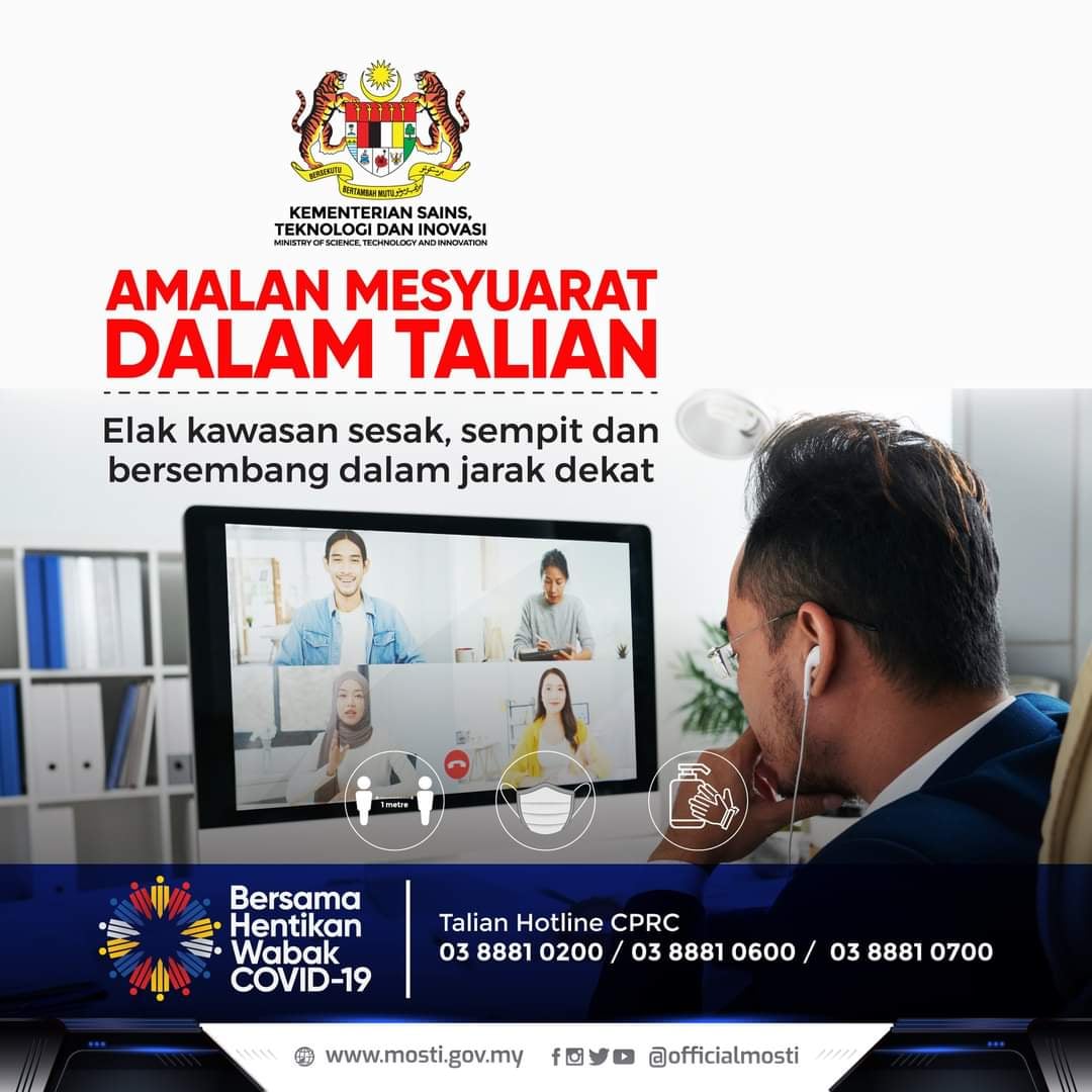 amalan mesyuarat dalam talian