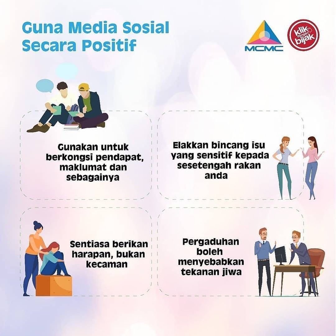 Guna Media Sosial Dengan Positif