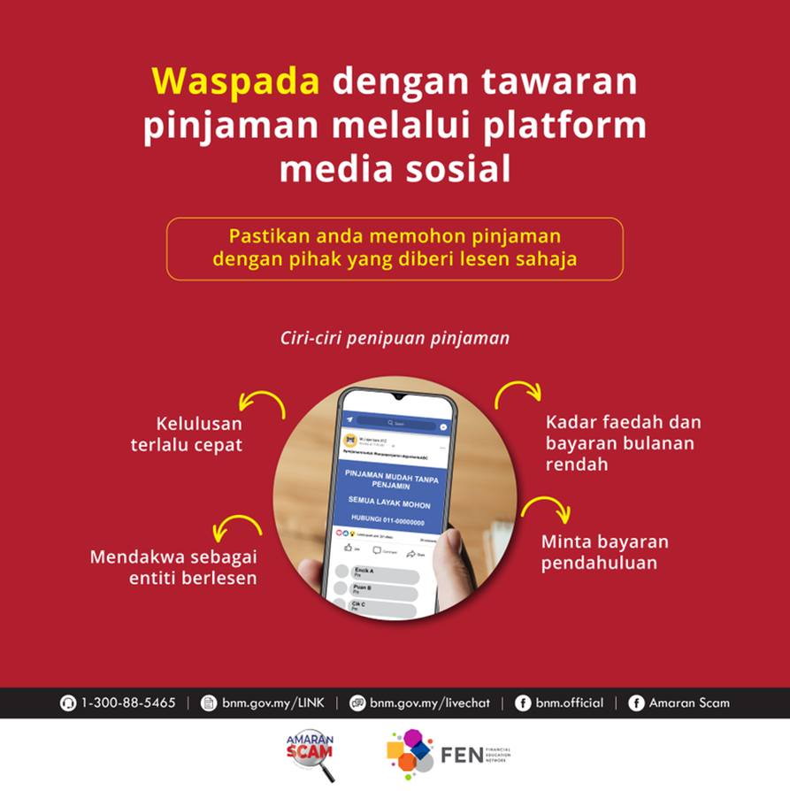 Tawaran Pinjaman Scam