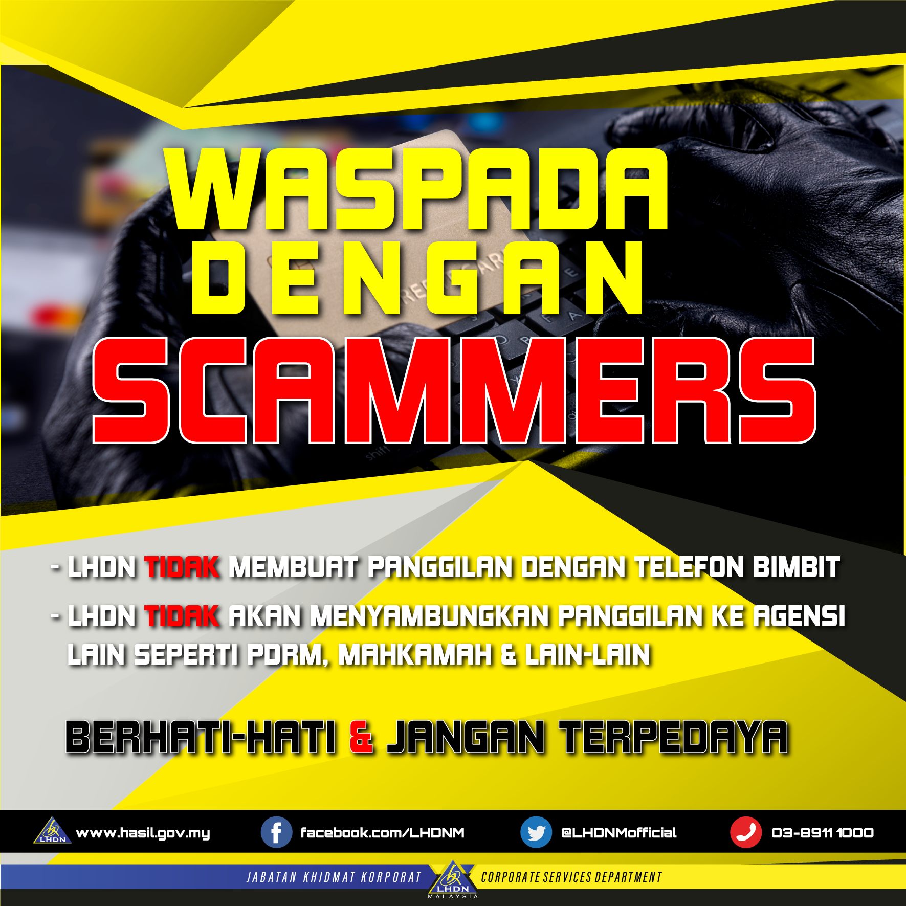 Waspada Dengan Scammers